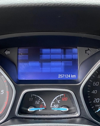 Ford Focus cena 28900 przebieg: 257000, rok produkcji 2014 z Węgorzewo małe 67